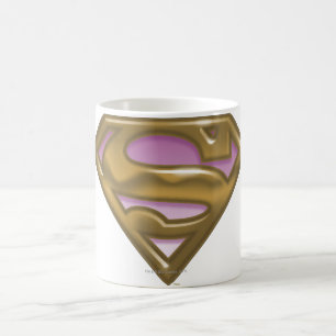 Supergirl Golden Logotyp Kaffemugg