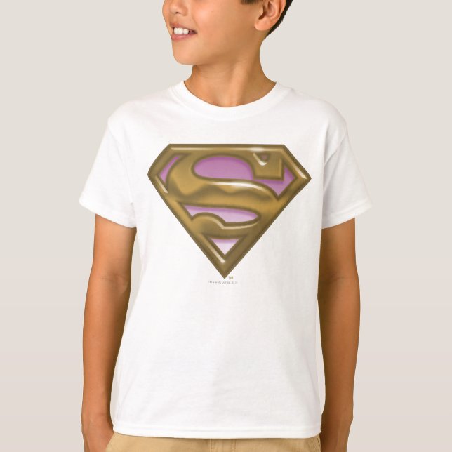 Supergirl Golden Logotyp Tröja (Framsida)
