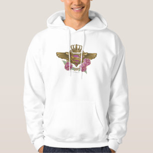 Supergirl Golden Vingar Hoodie