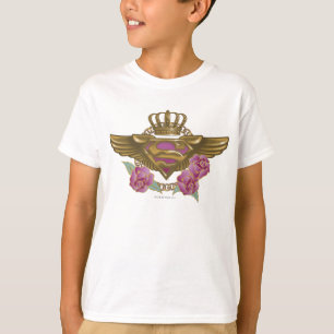 Supergirl Golden Vingar T Shirt