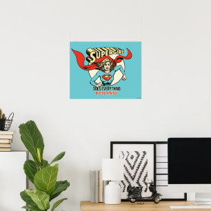 Supergirl gör allt bättre än du poster