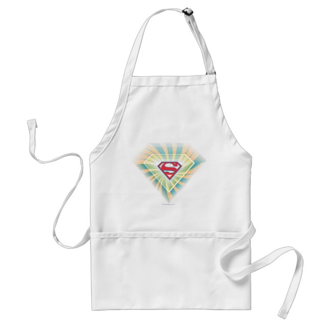 Supergirl Groovy Logotyp Förkläde (Framsidan)