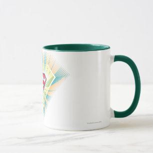 Supergirl Groovy Logotyp Mugg
