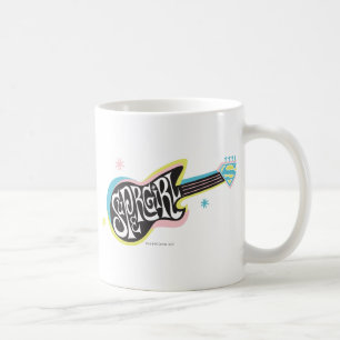 Supergirl Guitar Kaffemugg