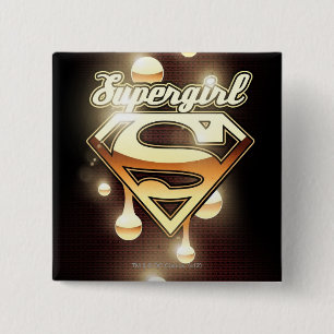 Supergirl Guld Drifts Knapp