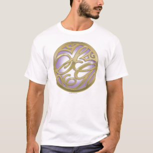 Supergirl Guld & Lila Circle Logotyp Tröja