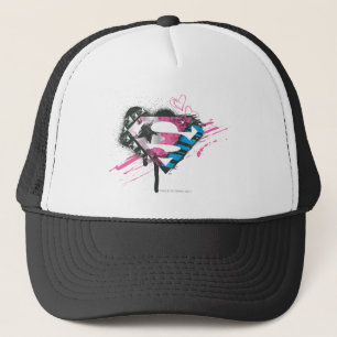 Supergirl Hearts Logotyp Keps
