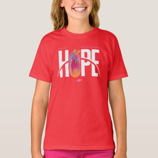 Supergirl Hope T Shirt (Framsida)