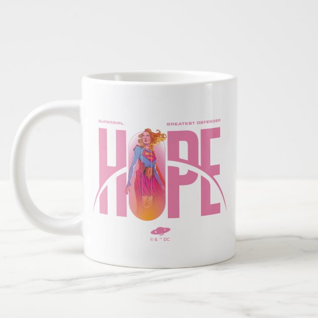 Supergirl Hopp Jumbo Mugg (Vänster)
