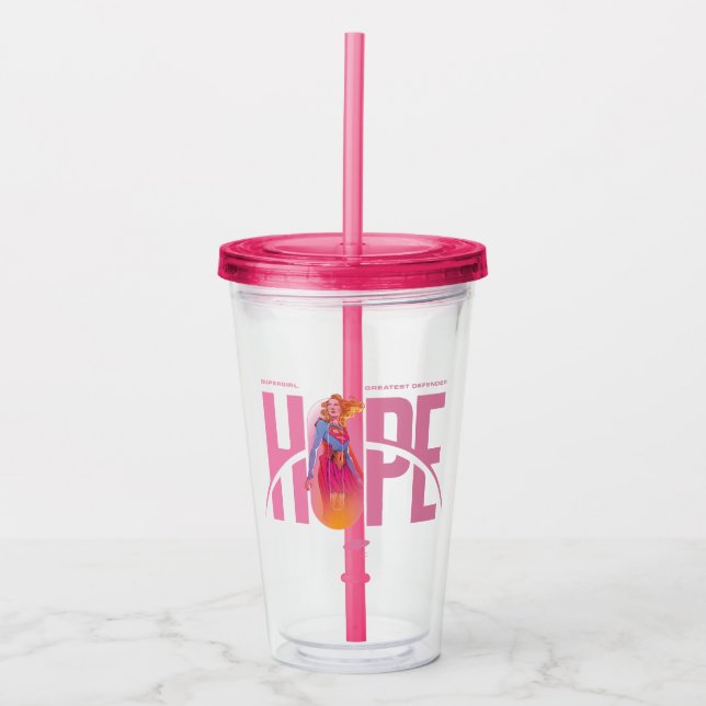 Supergirl Hopp Take Away Mugg (Framsida)