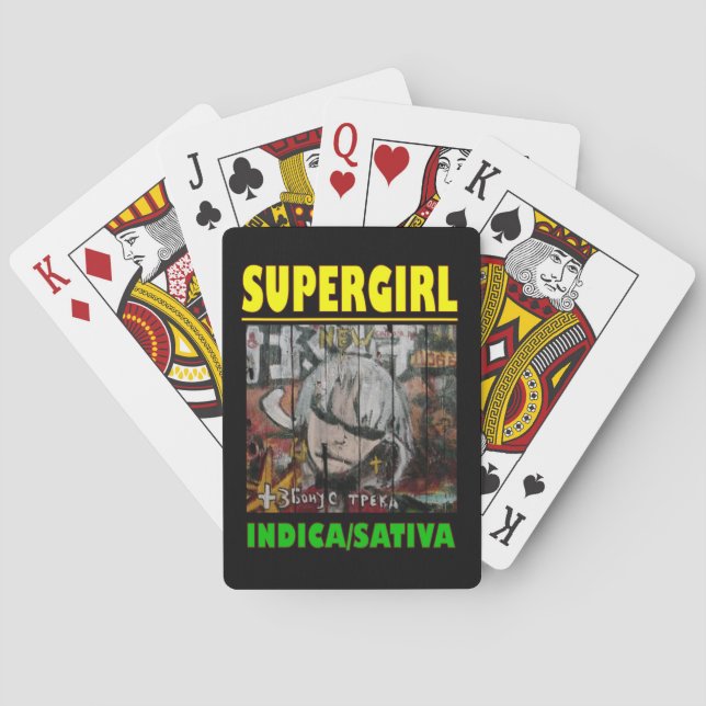 SUPERGIRL INDICA SATIVA CASINOKORT (Baksidan)