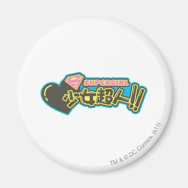 Supergirl J-Pop 2 Magnet (Framsidan)
