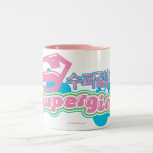 Supergirl J-Pop 3 Två-Tonad Mugg