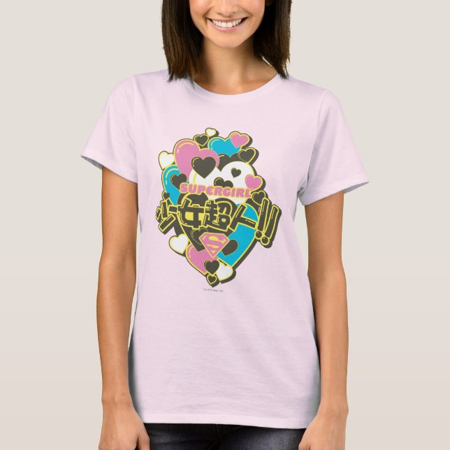 Supergirl J-Pop 4 T-shirt (Framsida)