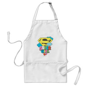 Supergirl J-Pop 5 Förkläde