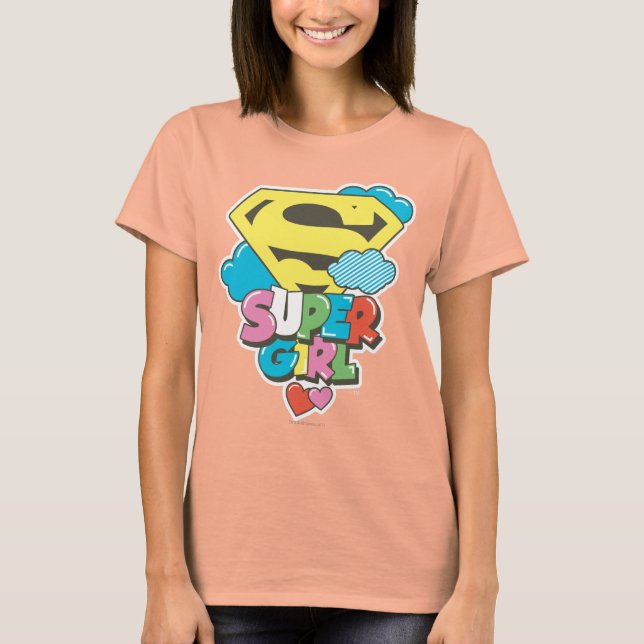 Supergirl J-Pop 5 Tee Shirt (Framsida)