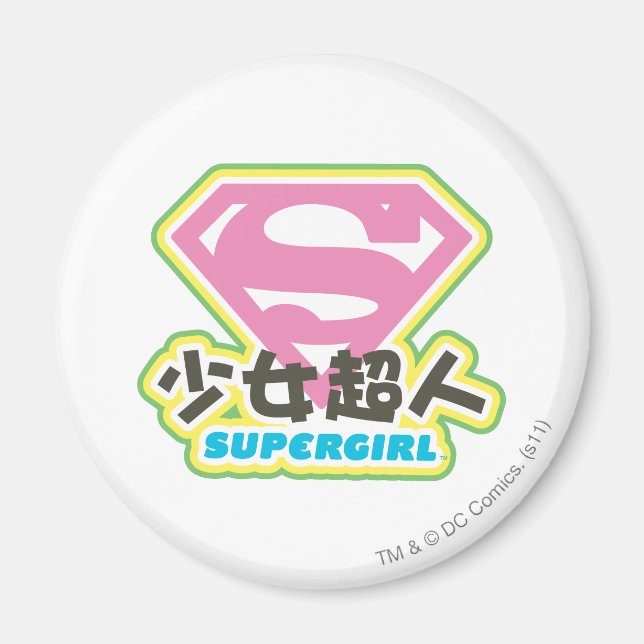 Supergirl J-Pop 6 Magnet (Framsidan)