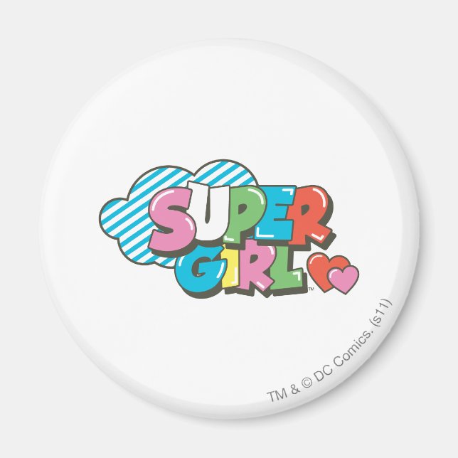 Supergirl J-Pop 9 Magnet (Framsidan)