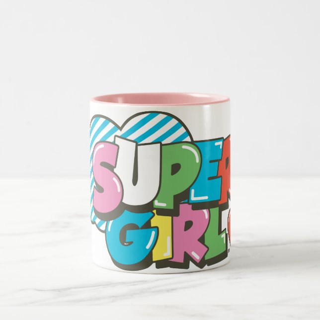 Supergirl J-Pop 9 Två-Tonad Mugg (Center)