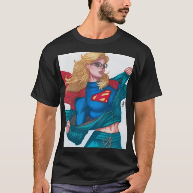 Supergirl ~ Kara Zor-El T Shirt (Framsida)