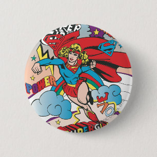 Supergirl Kärlek Conquers Knapp
