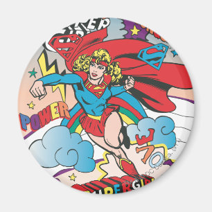 Supergirl Kärlek Conquers Magnet