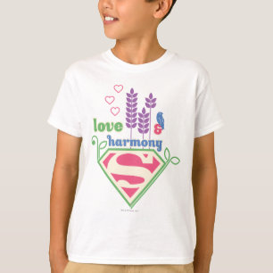 Supergirl Kärlek & Harmony Tee