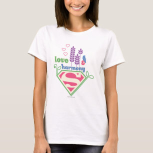 Supergirl Kärlek & Harmony Tee Shirt