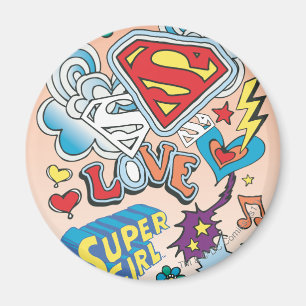 Supergirl Kärlek Magnet