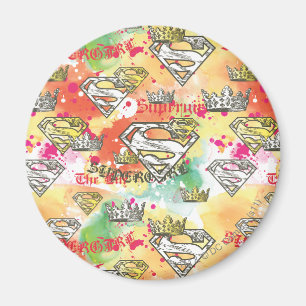 Supergirl Krona Mönster Magnet
