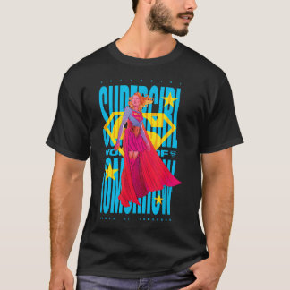 Supergirl Kvinna Av Morgondagen Färg T Shirt