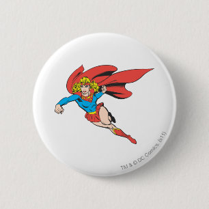 Supergirl Leaps and Slår Knapp