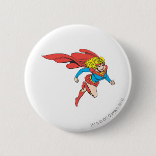 Supergirl Leaps Höger Knapp