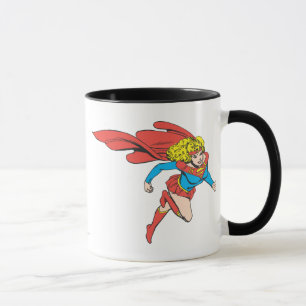 Supergirl Leaps Höger Mugg