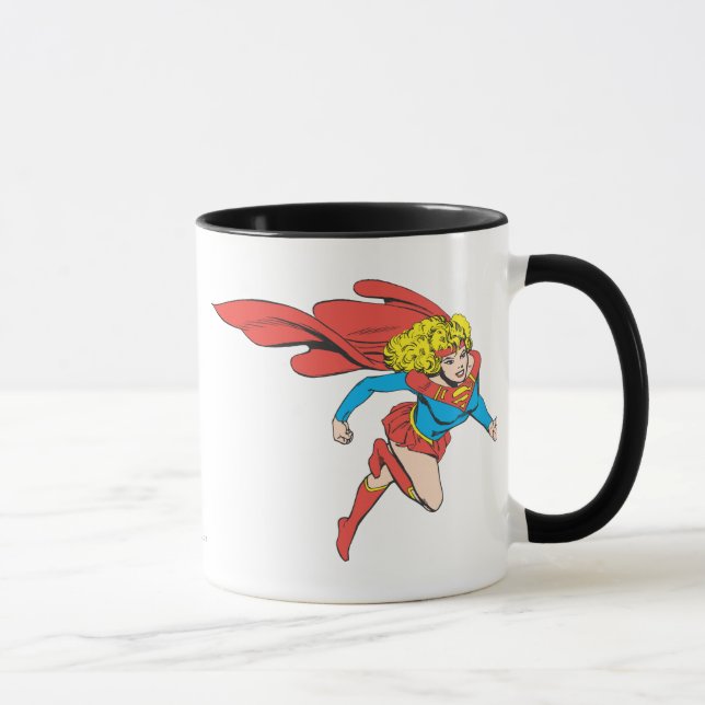 Supergirl Leaps Höger Mugg (Höger)