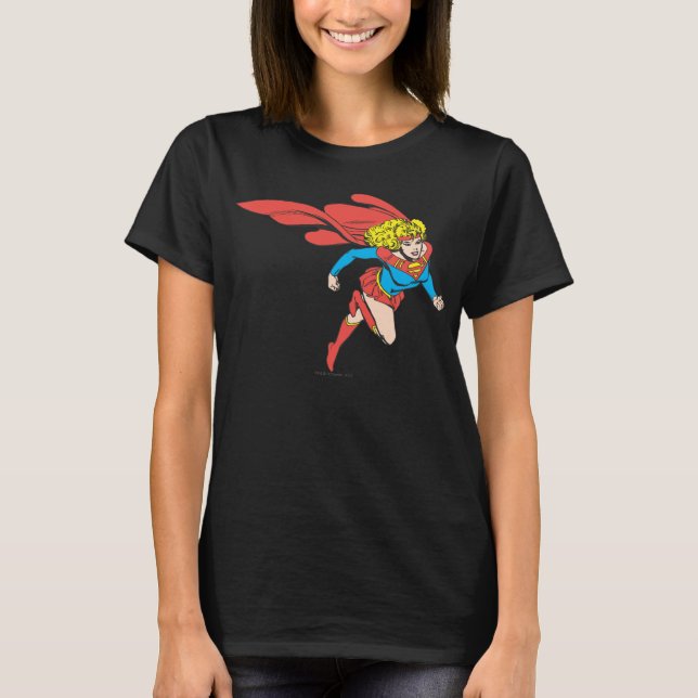 Supergirl Leaps Höger Tröja (Framsida)