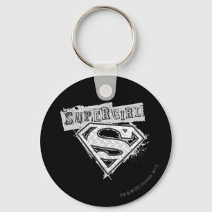 Supergirl Logotyp 1 Nyckelring