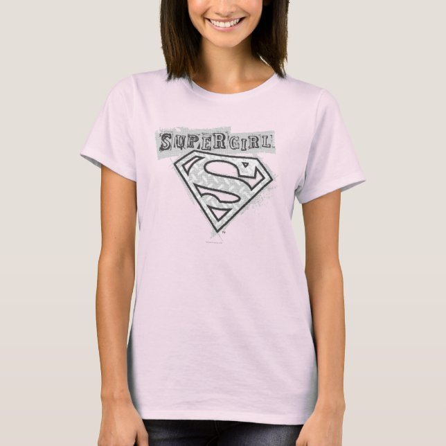 Supergirl Logotyp 1 Tröja (Framsida)