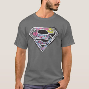 Supergirl Logotyp Collage Tee