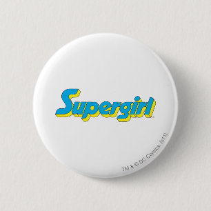 Supergirl Logotyp Knapp