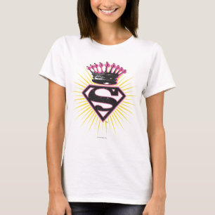 Supergirl Logotyp med Krona Tröja
