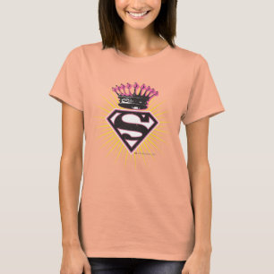 Supergirl Logotyp med Krona Tröja