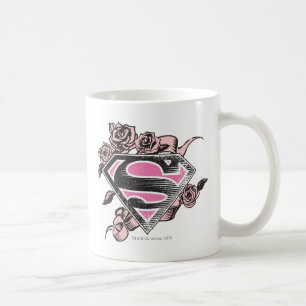 Supergirl Logotyp med Ro Kaffemugg