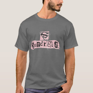 Supergirl Logotyp Ransom Note Tee