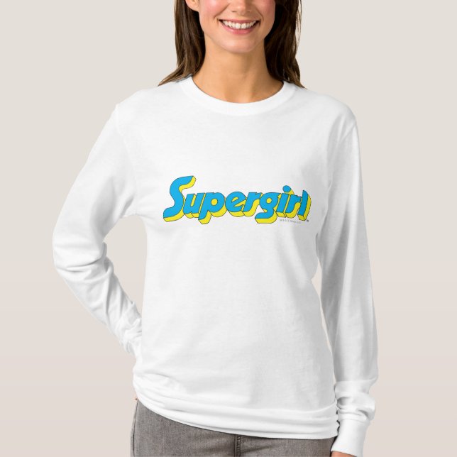 Supergirl Logotyp T-shirt (Framsida)