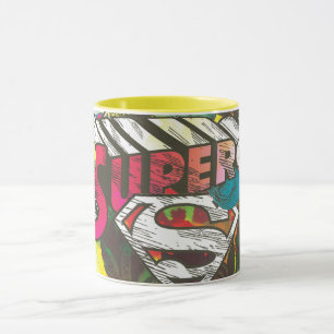 Supergirl-Logotypen Lux Mugg