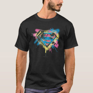 Supergirl målar och spill t-shirt