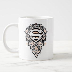 Supergirl Mandala Graphic Jumbo Mugg