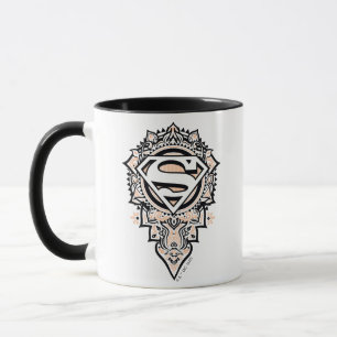 Supergirl Mandala Graphic Mugg