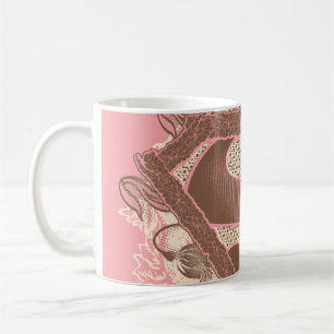 Supergirl Metropolis Ballet Rosa Kaffemugg